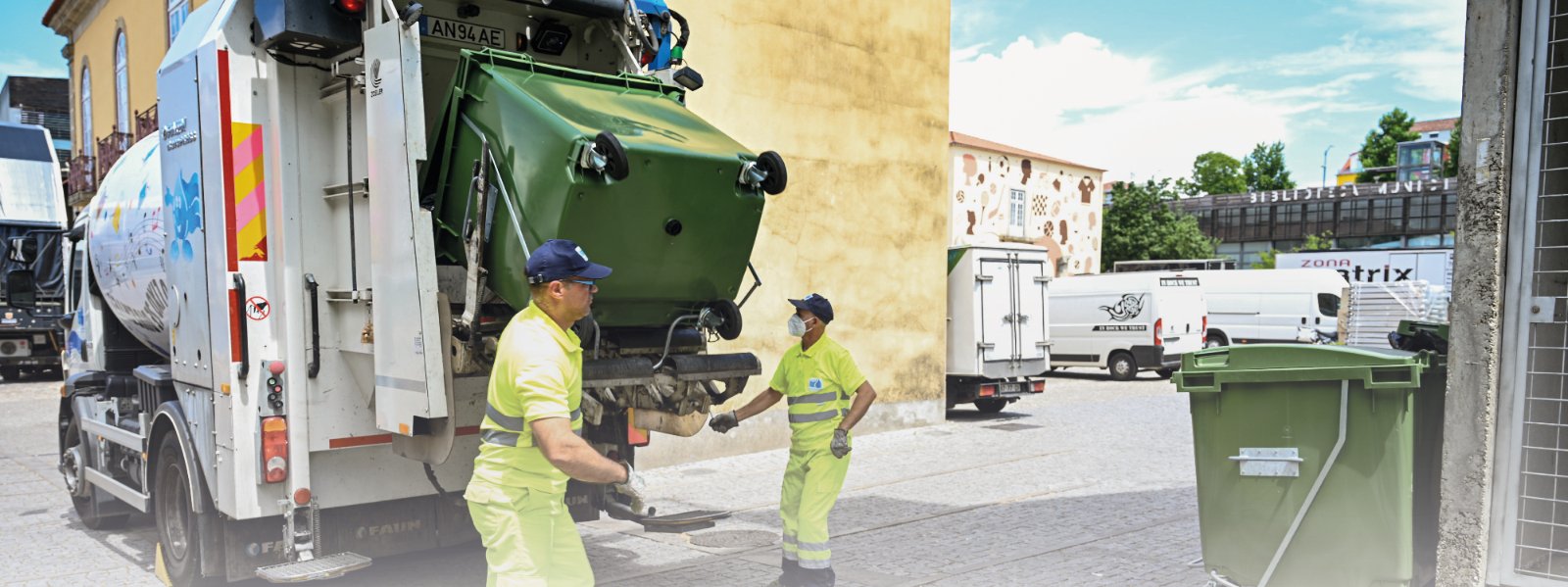 Banner Recolha de Resíduos Indiferenciados
